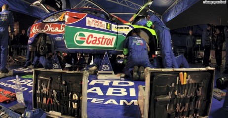 Latvala wycofa� si� po uszkodzeniu zawieszenia