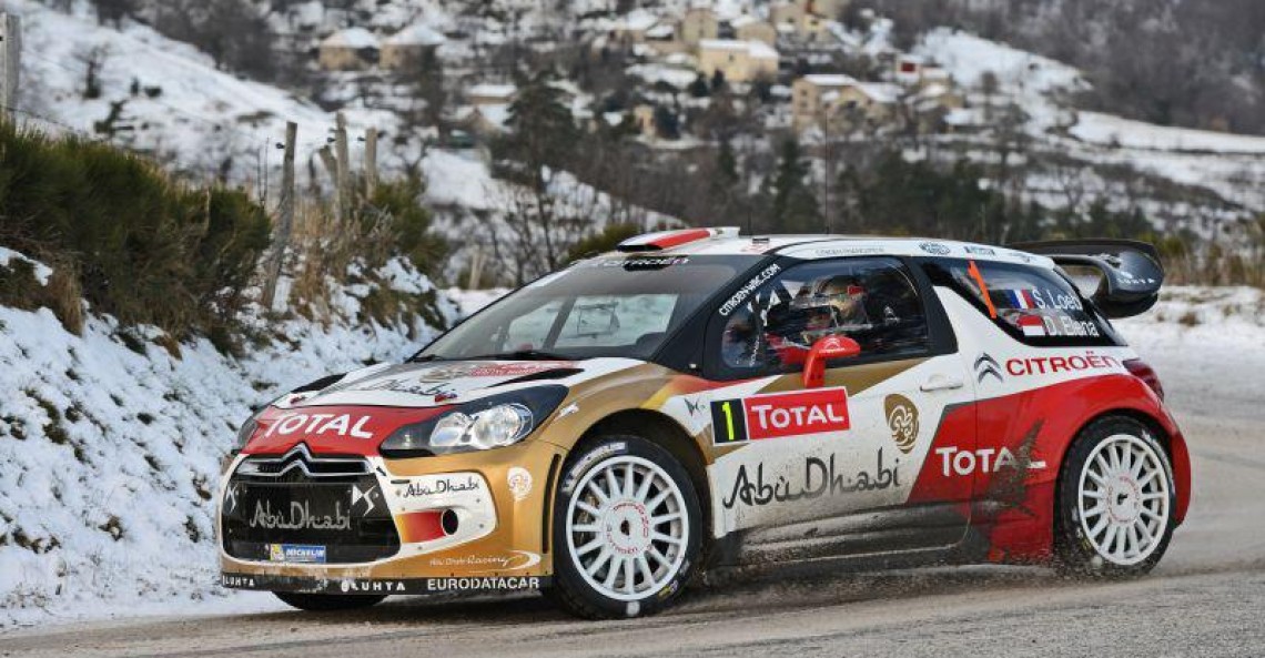 Sebastien Loeb w Rajdzie Monte Carlo 2013