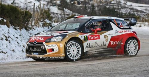 Sebastien Loeb w Rajdzie Monte Carlo 2013