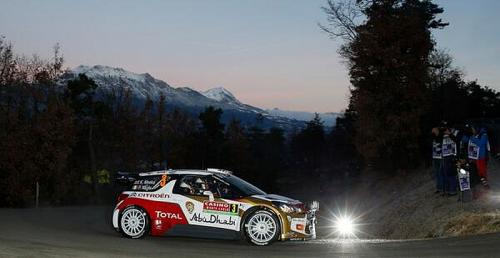 Kris Meeke w Rajdzie Monte Carlo 2014