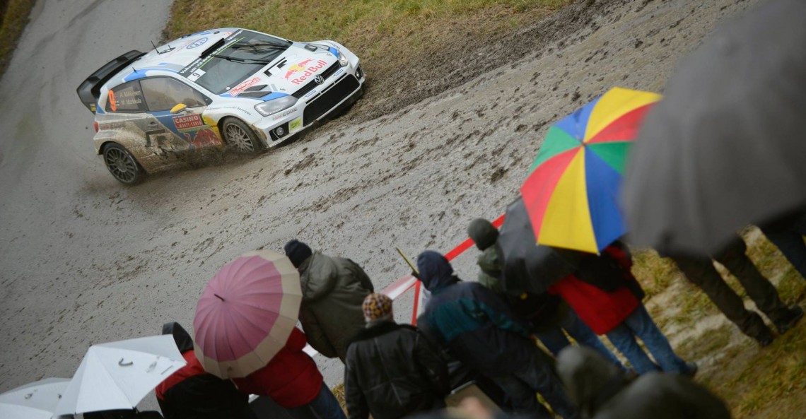 Jari Matti Latvala w Rajdzie Monte Carlo 2014