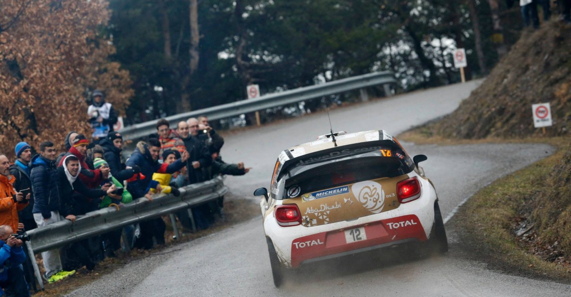 Citroen w Rajdzie Monte Carlo 2015