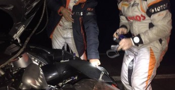 Kubica zatrzymany przez policję - nie ukończy 1. dnia Rajdu Monte...