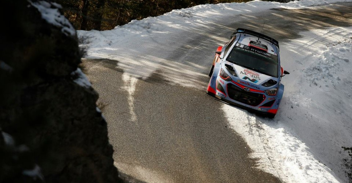 Hyundai w Rajdzie Monte Carlo 2015