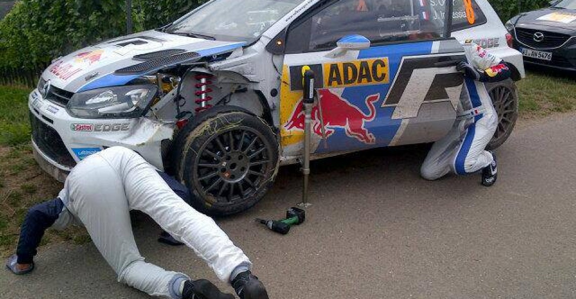 Sebastien Ogier w Rajdzie Niemiec