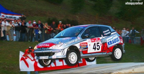 Marcin i Michał Dobrowolscy na trasie Rajdu Orlen