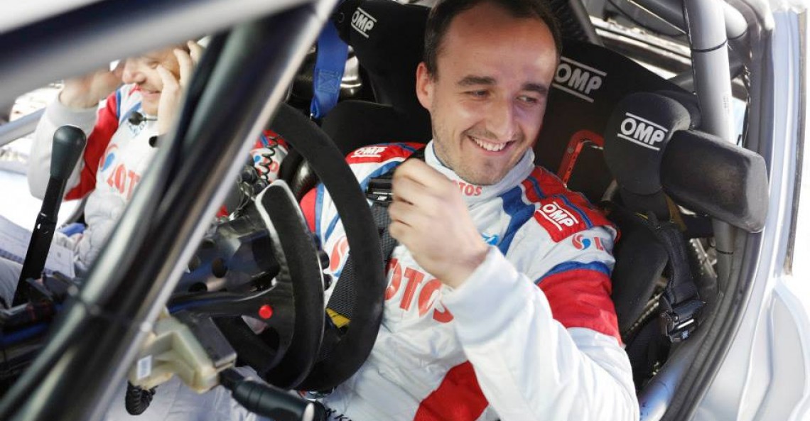Robert Kubica w Rajdzie Polski 2014