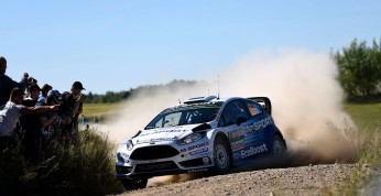 Tanak dachował na testach przed Rajdem Wielkiej Brytanii