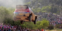 WRC, Rajd Sardynii: Duży atak Hirvonena i Solberga. Ogier uderzył w kamień WRC, Rajd Sardynii: Duży atak Hirvonena i Solberga. Ogier uderzył w kamień