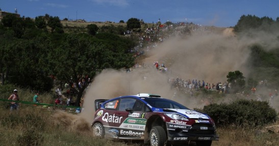 Elfyn Evans w Rajdzie Sardynii