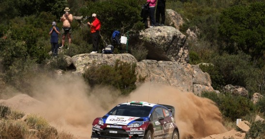 Elfyn Evans w Rajdzie Sardynii