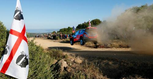 Thierry Neuville w Rajdzie Sardynii 2014