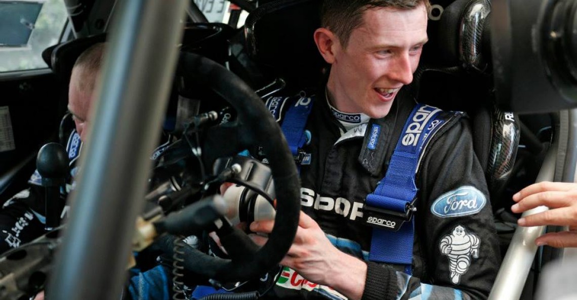 Elfyn Evans w Rajdzie Sardynii