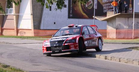 Rally Tribec: Melicharek przed Grzybem po 1. pętli