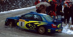 Markko Martin na trasie Rajdu Monte Carlo 2001