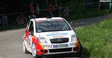 Citroen C2 Piotra Maciejewskiego, lidera klasy A6