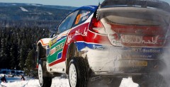 WRC, Rajd Szwecji: Hirvonen uciek rywalom. Kopoty Latvali