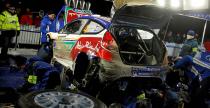 Latvala znw rozbi Forda Fiest WRC na testach