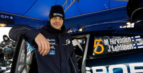 Mikko Hirvonen w sezonie 2014