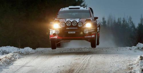 Ott Tanak w Rajdzie Szwecji 2014