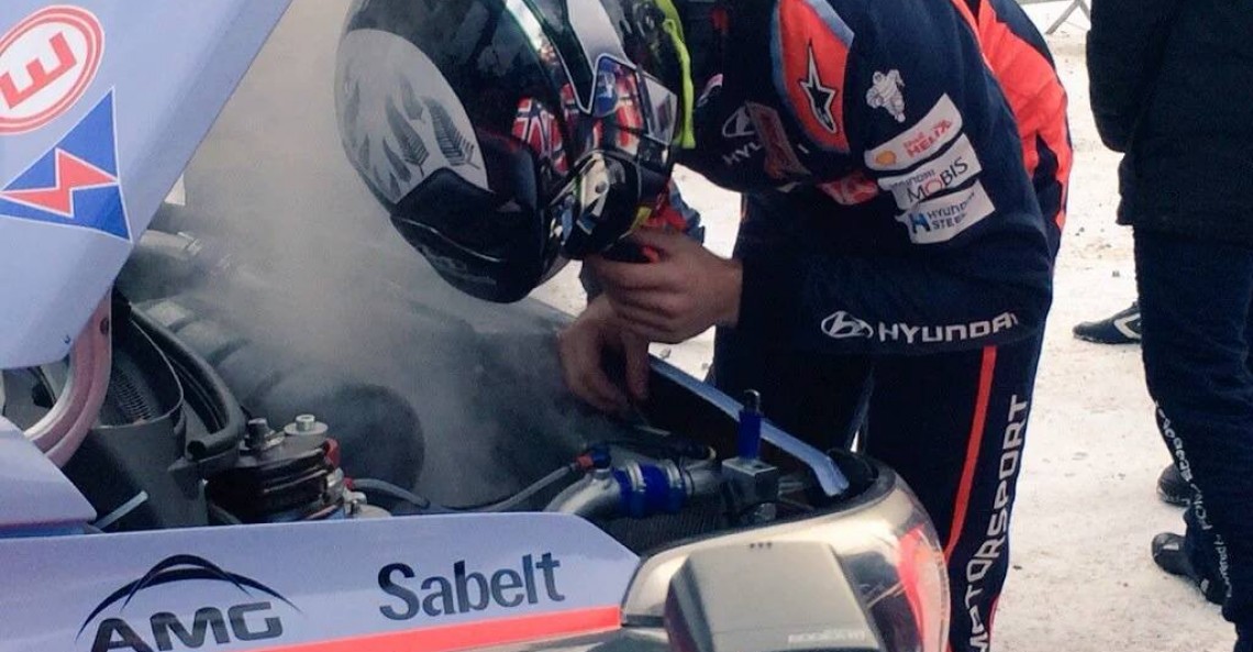 Hayden Paddon w Rajdzie Szwecji 2016