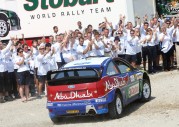 Hirvonen, Latvala i Ford świętują wielki sukces
