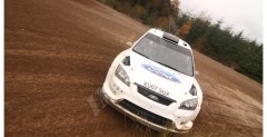Ken Block na drzewie podczas nienych testw Forda