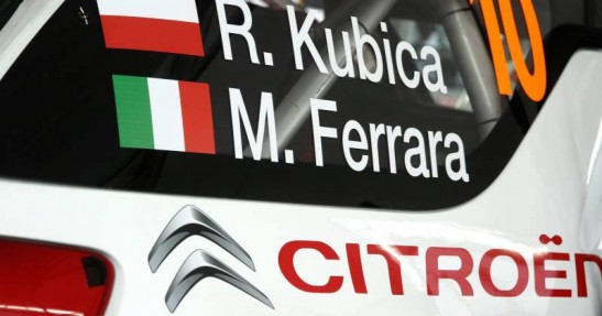 Robert Kubica w Rajdzie Wielkiej Brytanii 2013