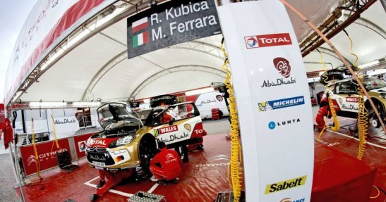 Robert Kubica w Rajdzie Wielkiej Brytanii 2013