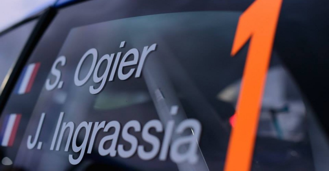 Sebastien Ogier w Rajdzie Wielkiej Brytanii 2014