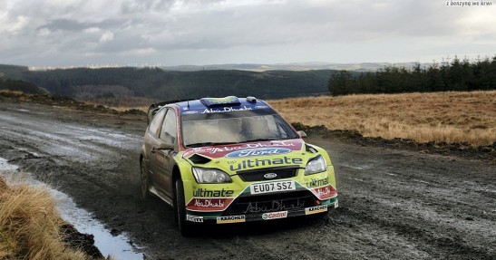 Wales Rally GB 2008 - piątek