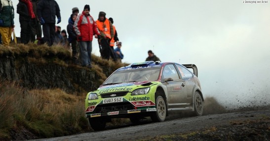 Wales Rally GB 2008 - piątek