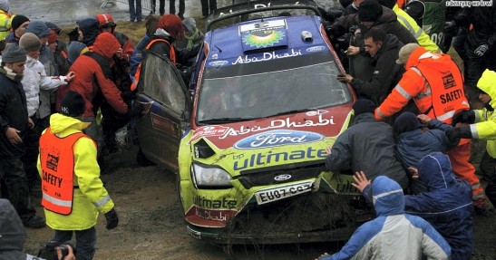 Wales Rally GB 2008 - piątek
