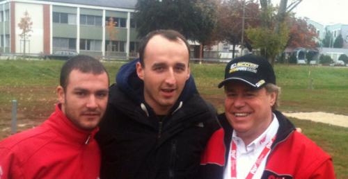 Robert Kubica, Andrea Crugnola, Christian Dubuis