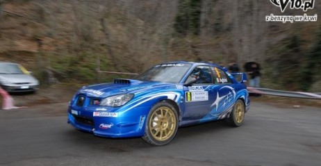 Andrea Aghini na trasie Rally del Ciocco fot. rallylink.it