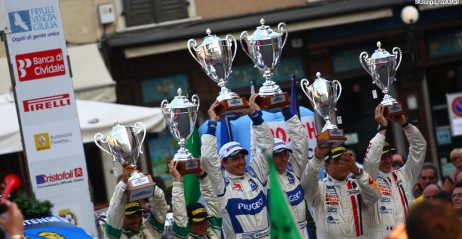 Na podium: Rossetti, Andreucci i Cantamessa