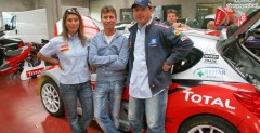 Gilles Panizzi i wgierski team Peugeot