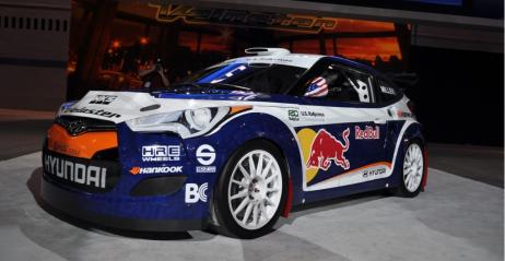 Rajdowy Hyundai Veloster w US Rallycross i X Games