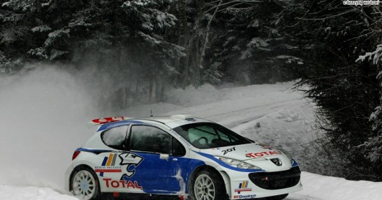 Peugeot 207 S2000 - zimowe testy