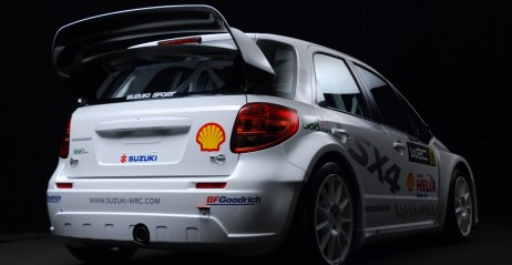 Fin ma ju za sob testy Suzuki SX4 WRC