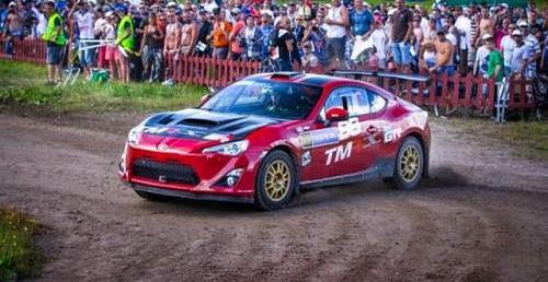 Toyota GT86 WRC w Rajdzie Finlandii