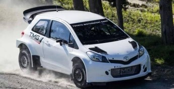 Toyota testuje Yarisa WRC 2017
