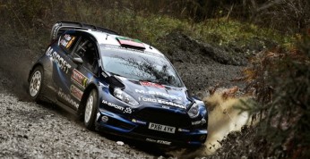 Rajd Wielkiej Brytanii 2015 - Ogier prowadzi, Kubica zmieniał koło