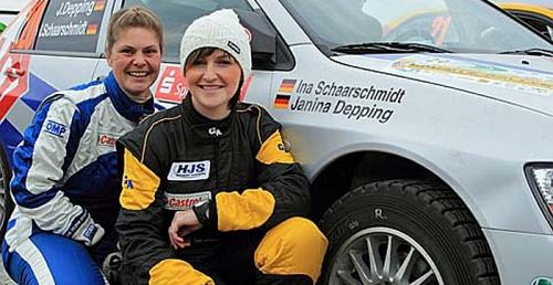 Janina Depping, Ina Schaarschmidt (z pr.)