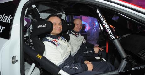 Bielak w Peugeocie 207 RC na szwedzkie szutry