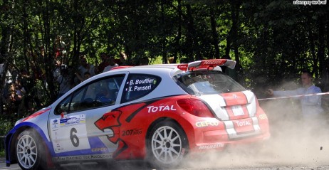 Bryan Bouffier na trasie Subaru Poland Rally