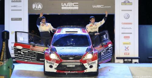 Craig Breen w Rajdzie Szwecji 2014