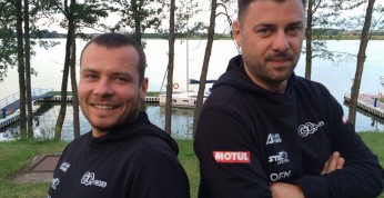 Brzeziński z Gebrerem w Rajdzie Polski