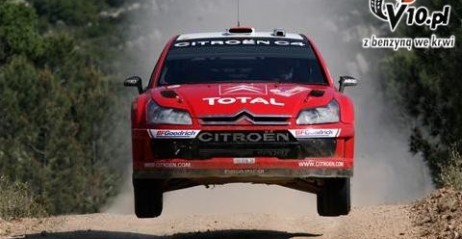 Toni Gardemeister jedzi Citroenem C4 WRC