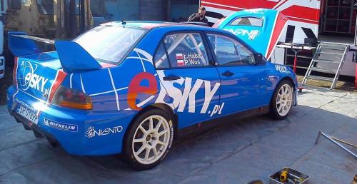Łukasz Habaj - Mitsubishi Lancer Evo IX R4